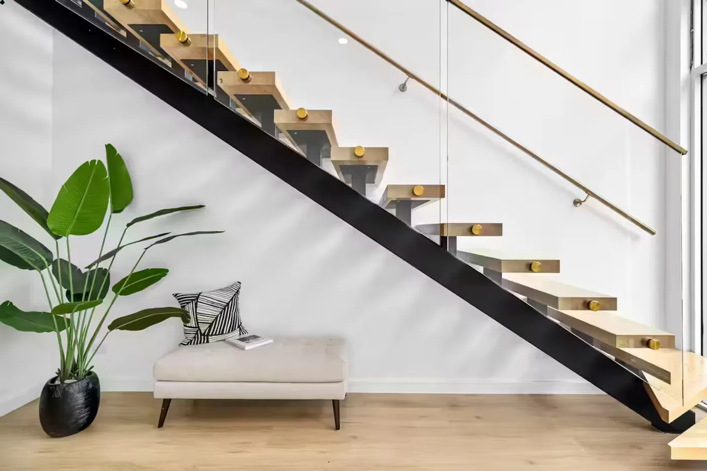 OBC structural engineering for floating stairs in Toronto